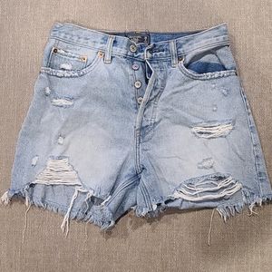 Abercrombie & Fitch 4 inch Denim Shorts